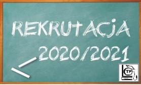 Listy osób przyjętych na rok szkolny 2020/2021