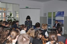 „Aktywny Obywatel”  - spotkanie uczniów liceum z  Wójtem Gminy Tarnowo Podgórne