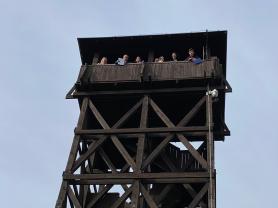 Nasi uczniowie na wieży