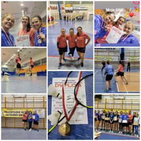 BRĄZOWY medal w Finale Wojewódzkim w Badmintonie dla dziewcząt naszego liceum