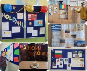 Europejski Dzień Języków w Naszym Liceum - kolaż zdjęć